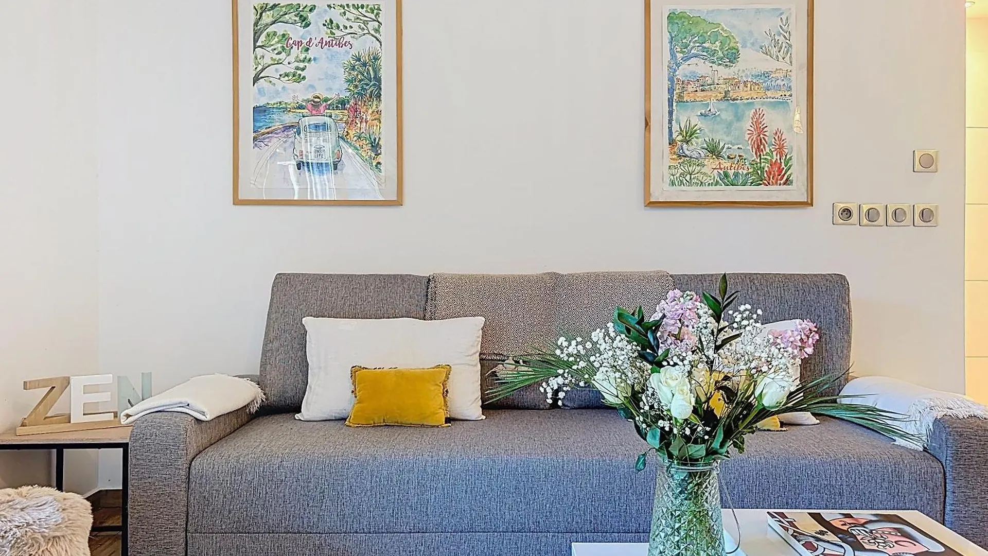 Suite Jardin Signature - Magnifique 2 Pieces - 4 Pers - Piscine - Plages 2Km Antibes Apartment